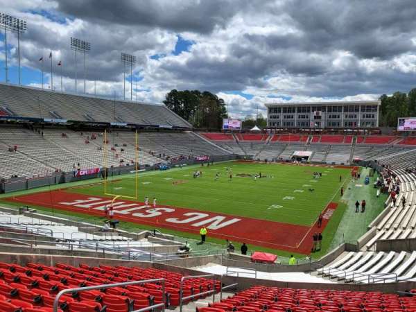 Carter-Finley Stadium, section: 219, row: 9, seat: 5