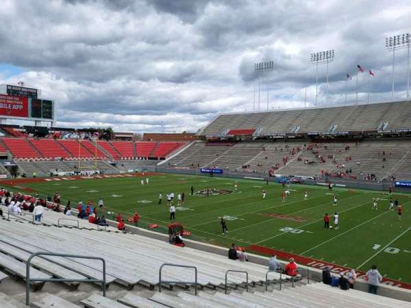 Carter-Finley Stadium, section: 18, row: aa, seat: 6