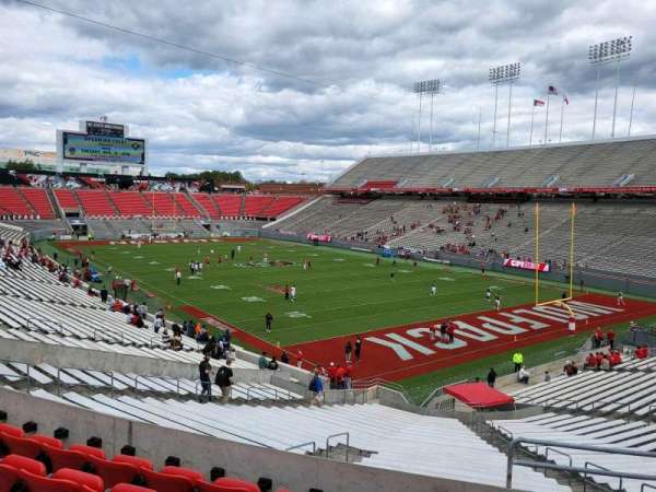 Carter-Finley Stadium, section: 215, row: f, seat: 5