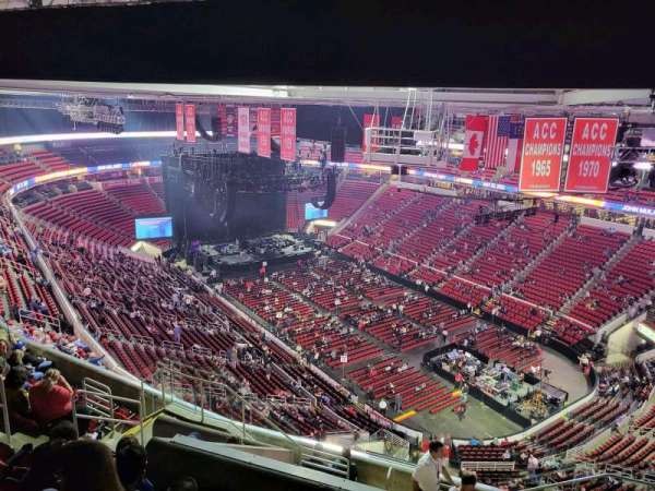 Lenovo Center, section: 337, row: k, seat: 5