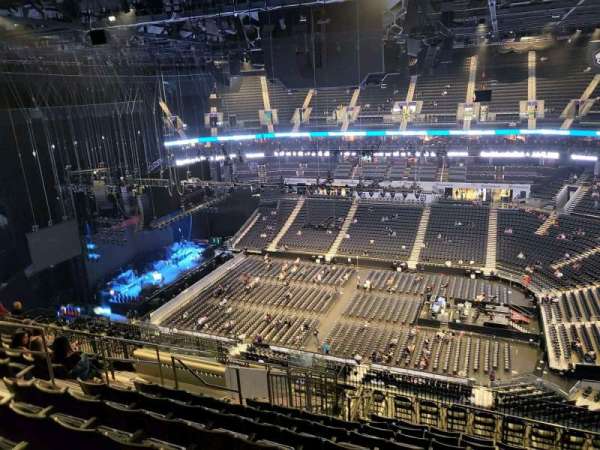 Spectrum Center, section: 207, row: o, seat: 10