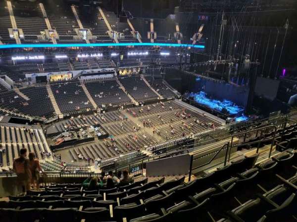 Spectrum Center, section: 228, row: m, seat: 10