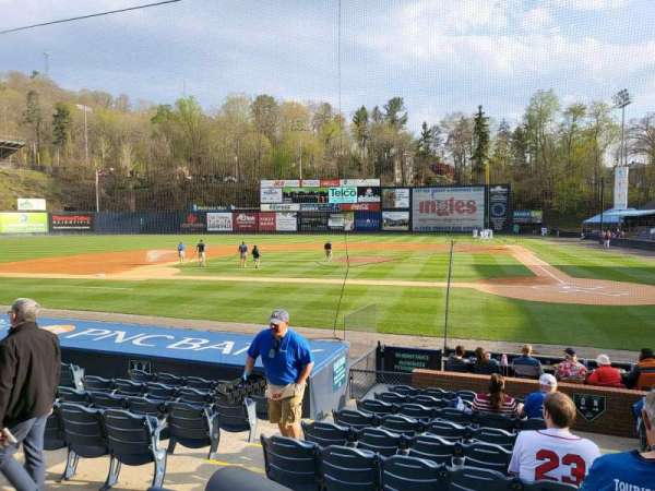 McCormick Field, section: kk, row: c, seat: 7