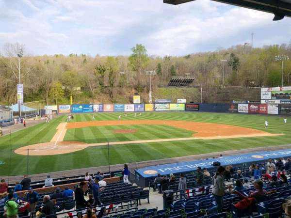 McCormick Field, section: ee, row: k, seat: 8