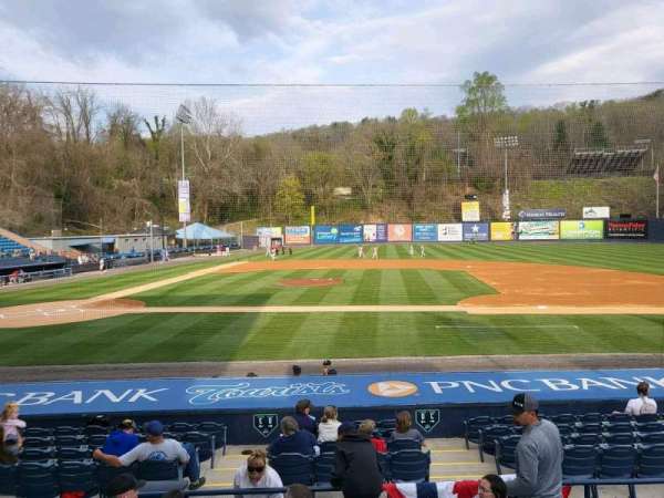 McCormick Field, section: cc, row: f, seat: 14