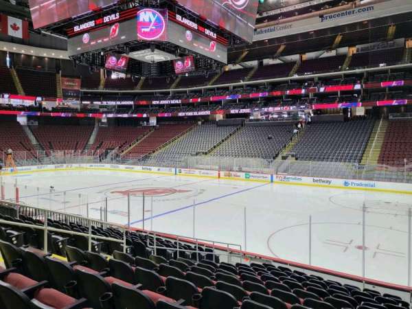 Prudential Center, section: 10, row: 13, seat: 6