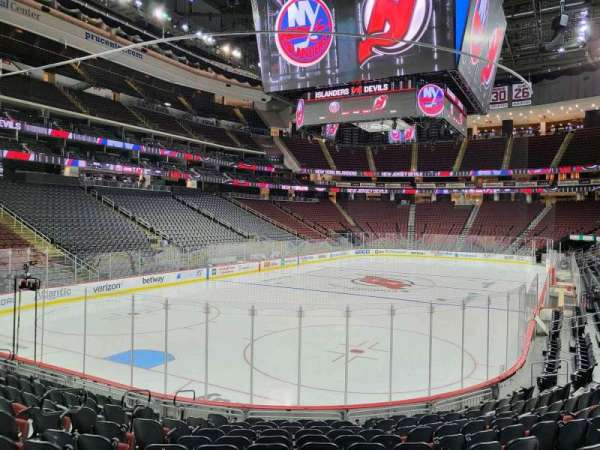 Prudential Center, section: 4, row: 13, seat: 9