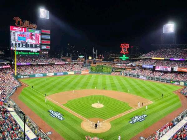 Citizens Bank Park, section: 320, row: 2, seat: 23