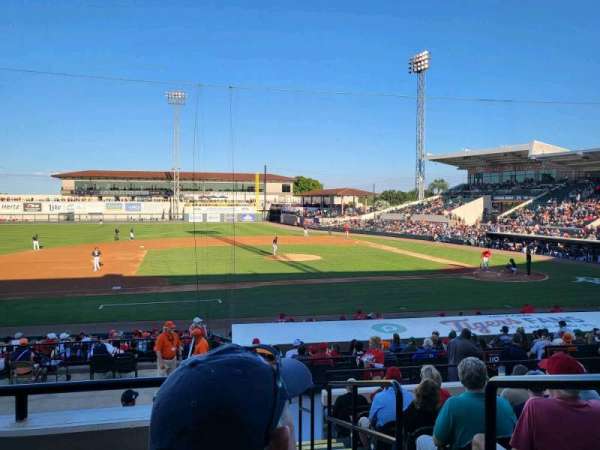 Joker Marchant Stadium, section: 211, row: j, seat: 1