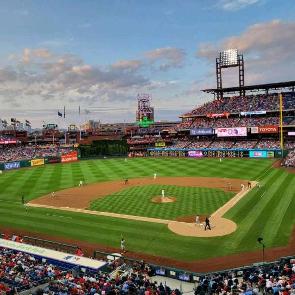 Citizens Bank Park, section: 223, row: 1, seat: 9