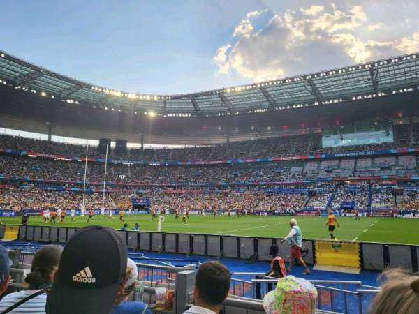Stade de France, section: G7, row: 3, seat: 5