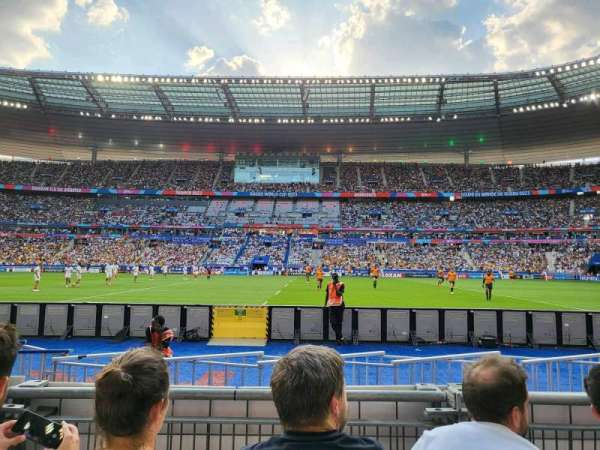Stade de France, section: G7, row: 3, seat: 5