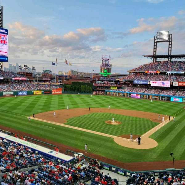 Citizens Bank Park, section: 224, row: 1, seat: 9