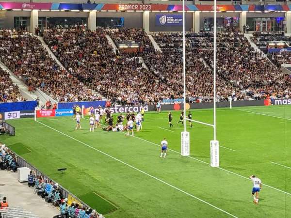 Stadium de Toulouse, section: 3, row: 28, seat: 150