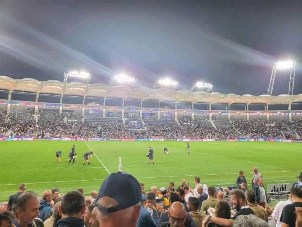 Stadium de Toulouse, section: 2, row: 11, seat: 55