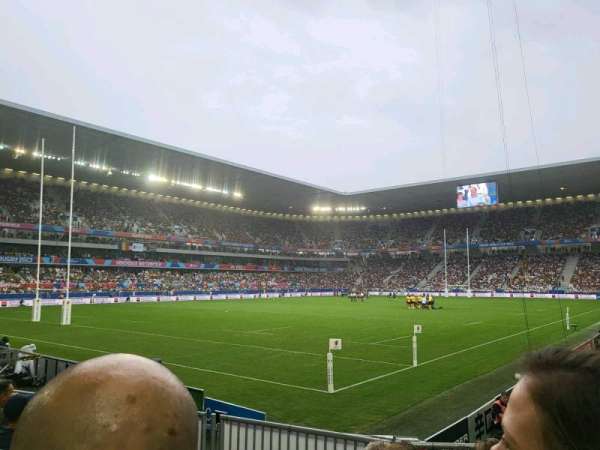 Stade de Bordeaux, section: 01, row: 7, seat: 16