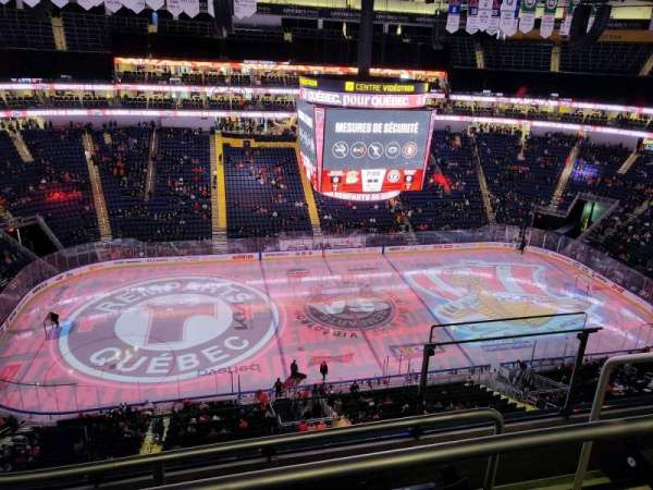 Centre Vidéotron, section: 203, row: j, seat: 3