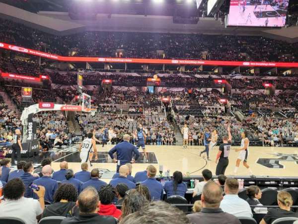 Frost Bank Center, section: 10, row: 8, seat: 7