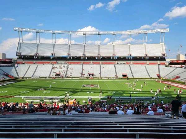Williams-Brice Stadium, section: 5, row: 50, seat: 15