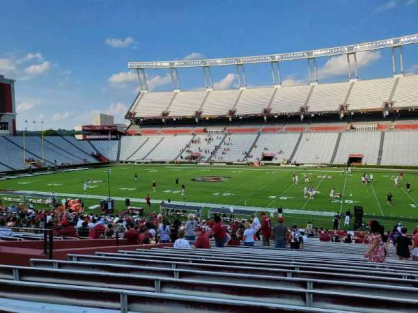 Williams-Brice Stadium, section: 7, row: 37, seat: 20