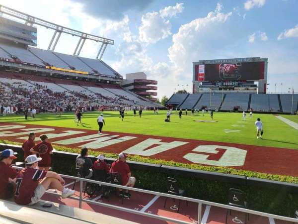 Williams-Brice Stadium, section: 13, row: 16, seat: 5