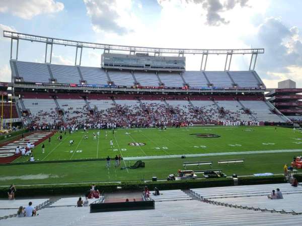 Williams-Brice Stadium, section: 19, row: 32, seat: 15