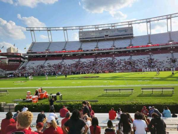 Williams-Brice Stadium, section: 22, row: 13, seat: 23