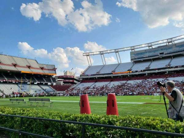Williams-Brice Stadium, section: 23, row: a3