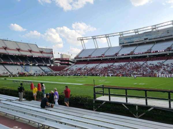 Williams-Brice Stadium, section: 24, row: 5, seat: 4