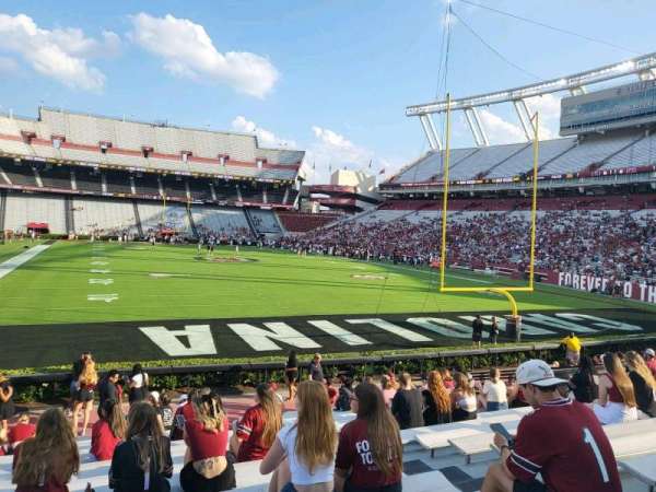 Williams-Brice Stadium, section: 30, row: 17, seat: 6