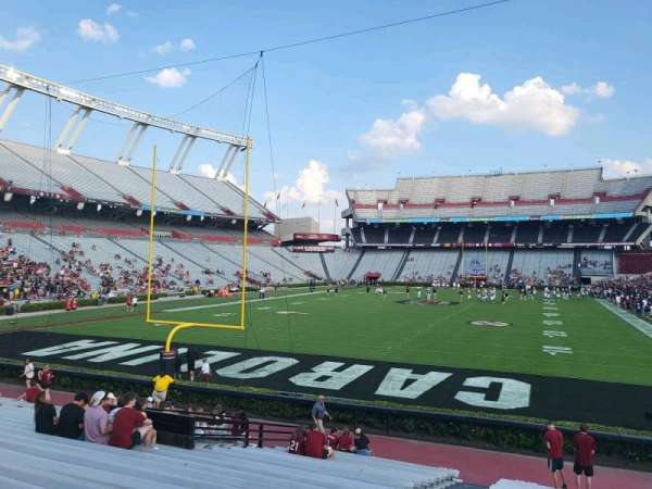 Williams-Brice Stadium, section: 33, row: 19, seat: 14