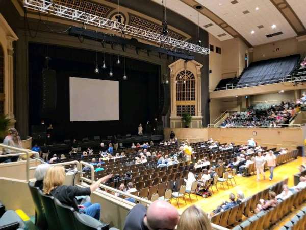 Township Auditorium, section: First Balcony B, row: c, seat: 1