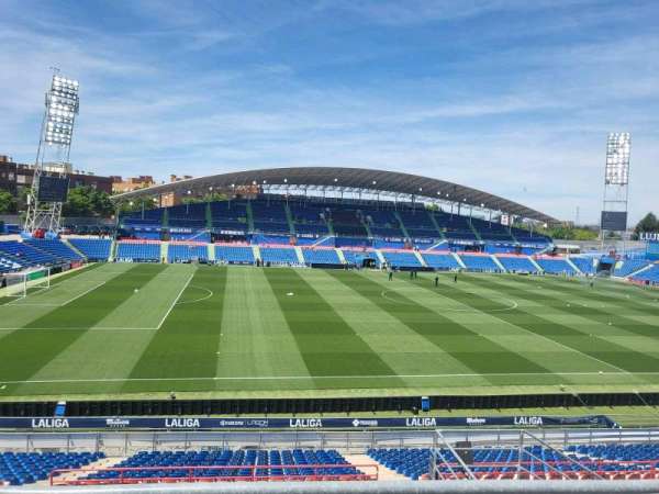 Estadio Coliseum, section: upper lateral, row: 9, seat: 139