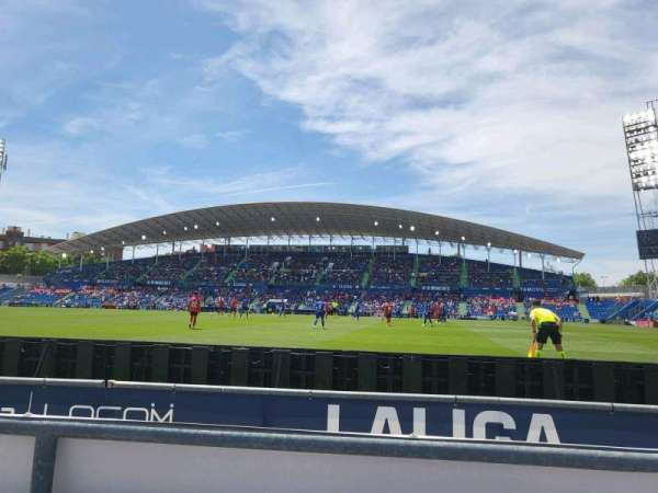 Estadio Coliseum, section: baja lateral, row: 2, seat: 46