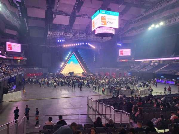 Movistar Arena, Madrid, section: 10, row: y, seat: 8