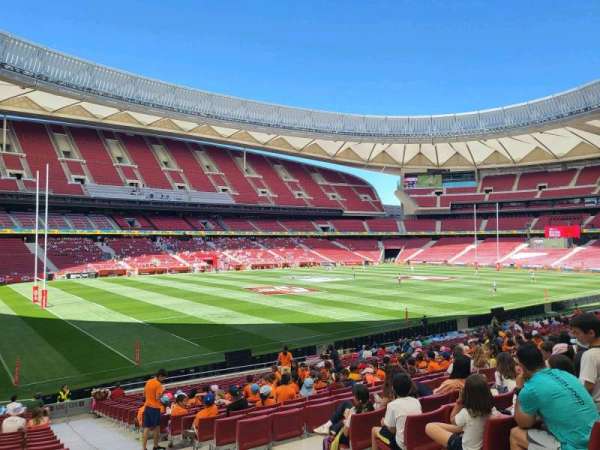 Estadio Metropolitano, Madrid, section: 126, row: 25, seat: 2