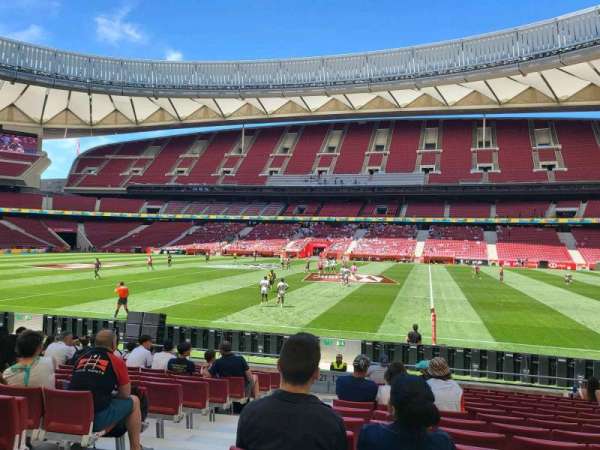 Estadio Metropolitano, Madrid, section: 120, row: 14, seat: 26