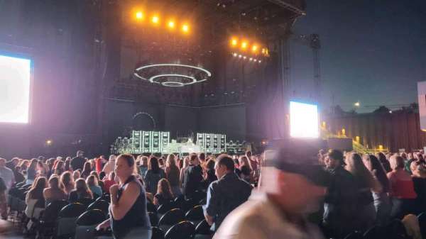 Maine Savings Amphitheater, section: 105, row: cc, seat: 2