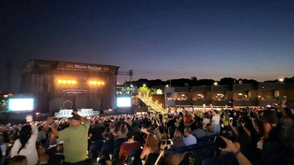 Maine Savings Amphitheater, section: 306, row: n, seat: 6