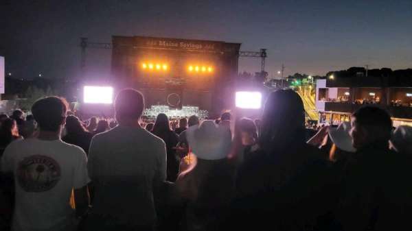 Maine Savings Amphitheater, section: 304, row: n, seat: 6