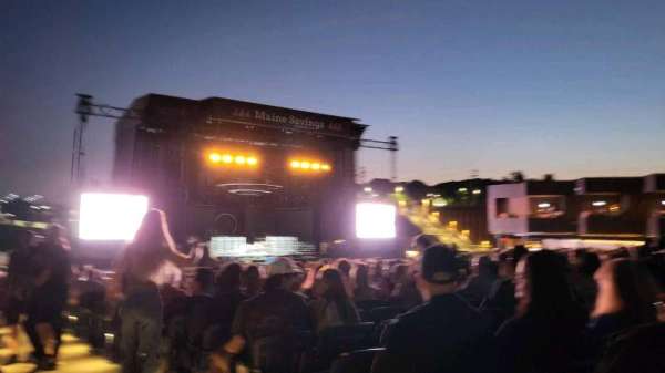 Maine Savings Amphitheater, section: 206, row: t, seat: 1