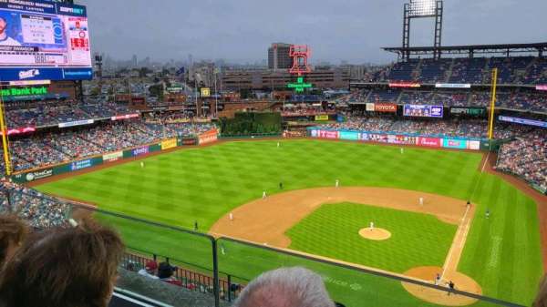 Citizens Bank Park, section: 425, row: 2, seat: 1
