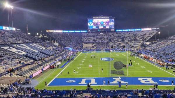 LaVell Edwards Stadium, section: 125, row: 12, seat: 35