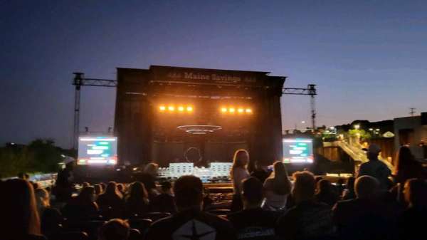 Maine Savings Amphitheater, section: 204, row: s, seat: 10