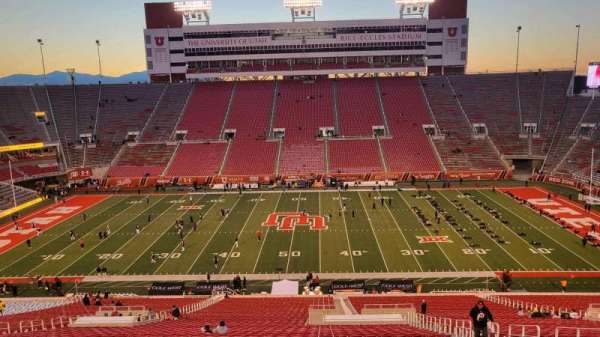 Rice-Eccles Stadium, section: e36, row: 58, seat: 9