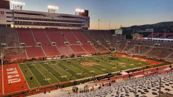 Rice-Eccles Stadium, section: e40, row: 56, seat: 8