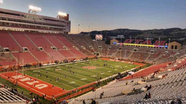 Rice-Eccles Stadium, section: 43, row: 55, seat: 4