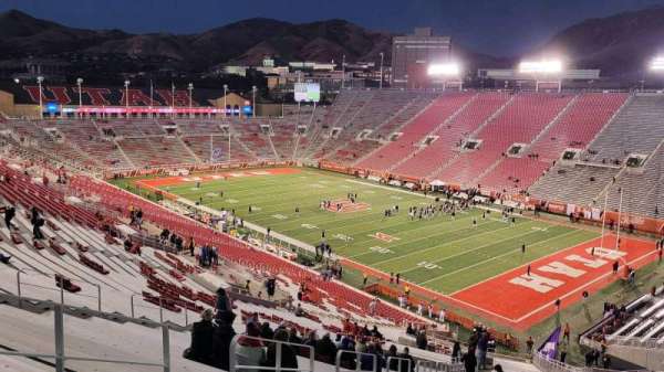 Rice-Eccles Stadium, section: w6, row: 56, seat: 9
