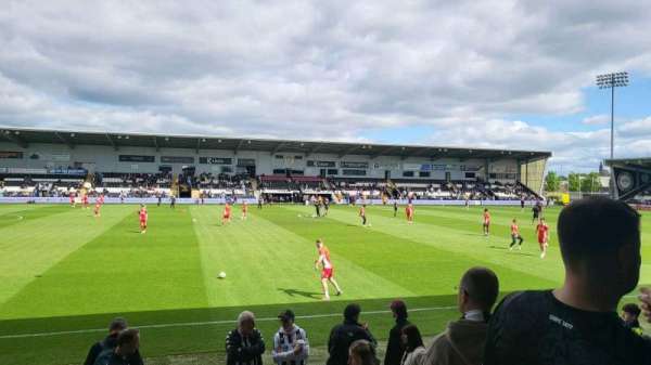 St Mirren Park, section: w5, row: g, seat: 139