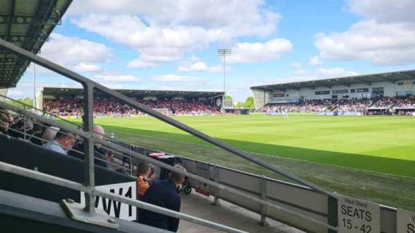 St Mirren Park, section: w1, row: c, seat: 10